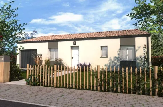 Photo maison 78&nbsp;m²<br>sur terrain 694&nbsp;m²